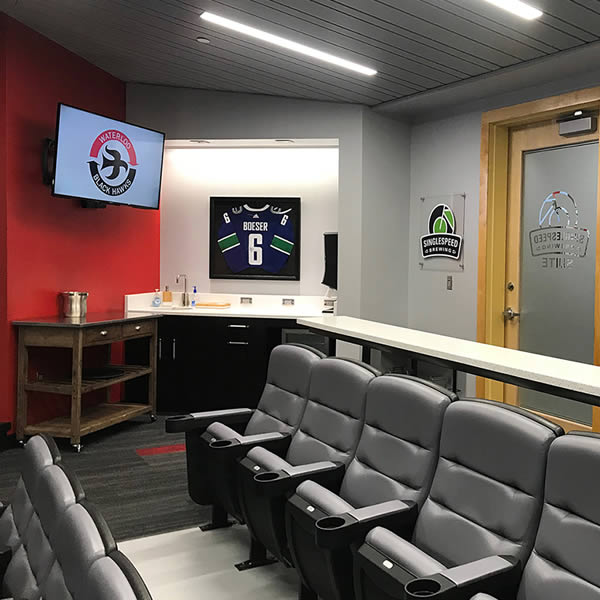 Private Suites at Young Arena